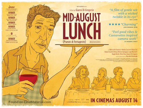 Pranzo di ferragosto - British Movie Poster