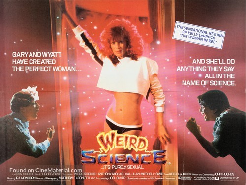 Weird Science - British Movie Poster