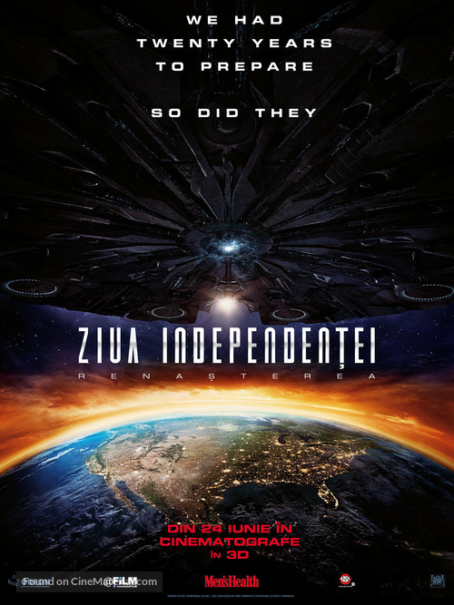 Independence Day: Resurgence - Romanian Movie Poster