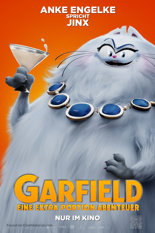 The Garfield Movie - German Movie Poster