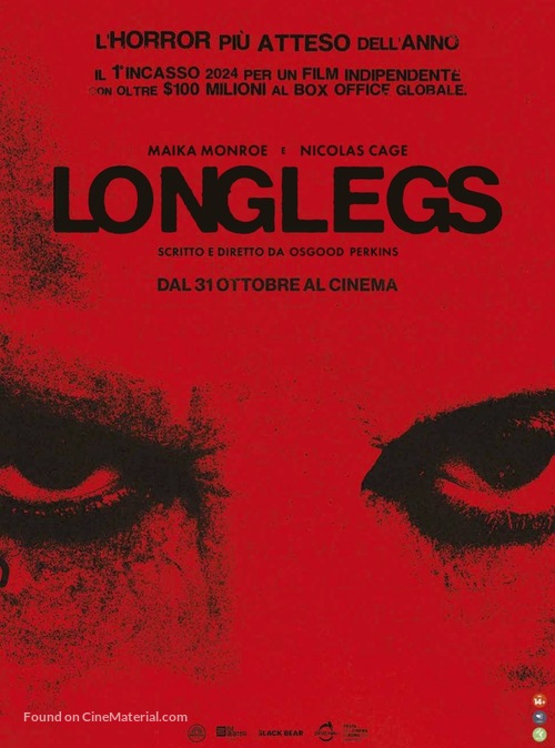 Longlegs - Italian Movie Poster