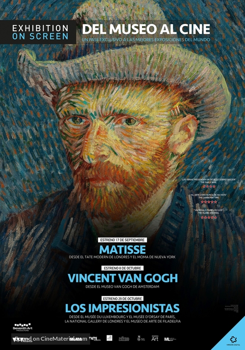 Vincent Van Gogh: A New Way of Seeing - Mexican Movie Poster