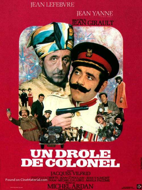 Un dr&ocirc;le de colonel - French Movie Poster