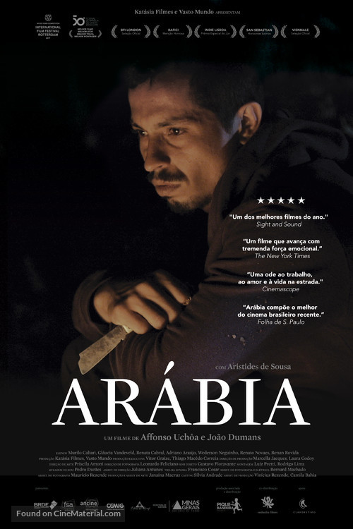 Ar&aacute;bia - Brazilian Movie Poster
