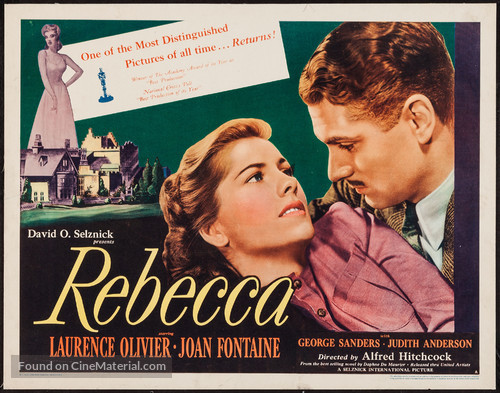 Rebecca - Re-release movie poster