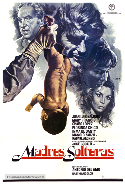 Madres solteras - Spanish Movie Poster