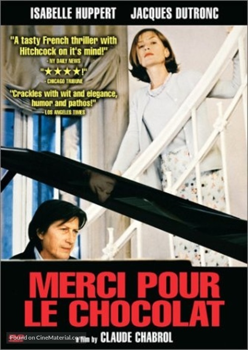 Merci pour le chocolat - DVD movie cover