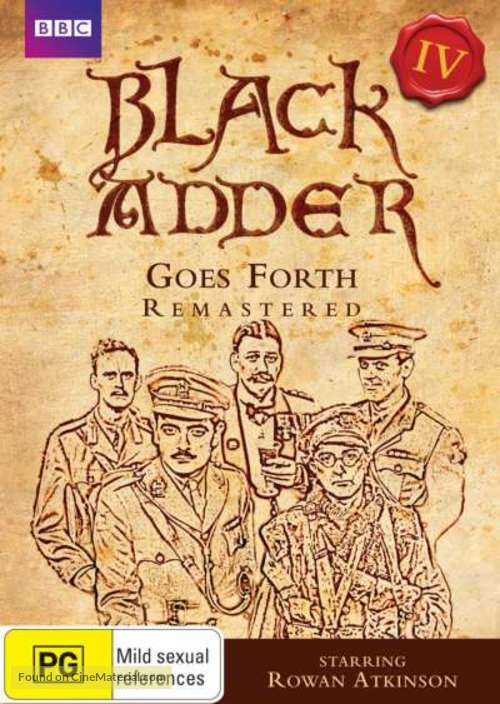 &quot;The Black Adder&quot; - Australian DVD movie cover