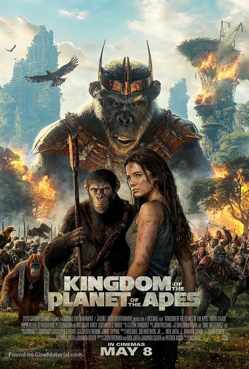Kingdom of the Planet of the Apes - Philippine Movie Poster
