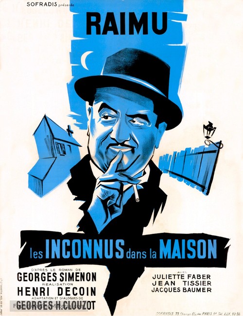 Les inconnus dans la maison - French Movie Poster