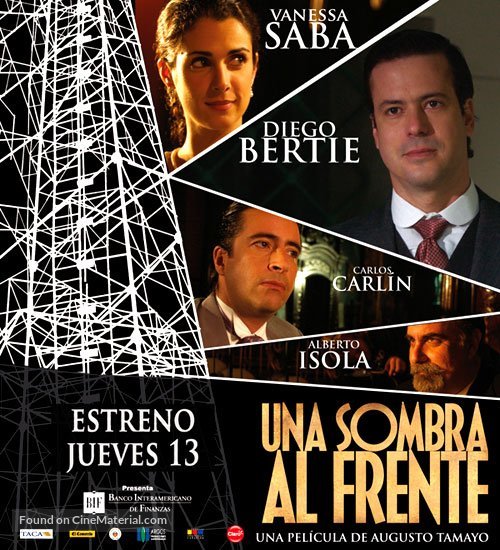 Sombra al frente, Una - Peruvian poster