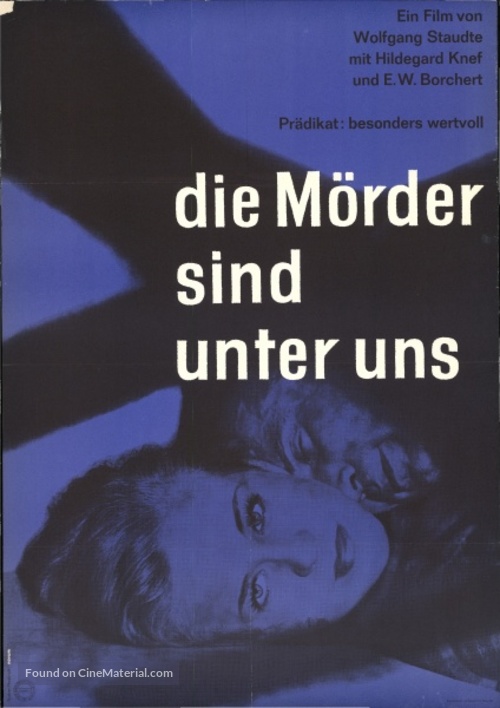 Die M&ouml;rder sind unter uns - German Movie Poster