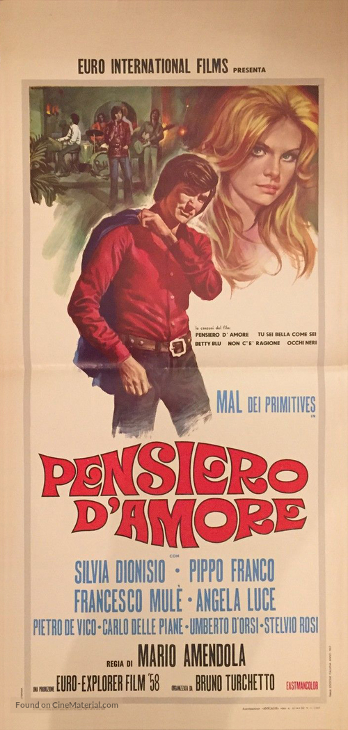 Pensiero d&#039;amore - Italian Movie Poster