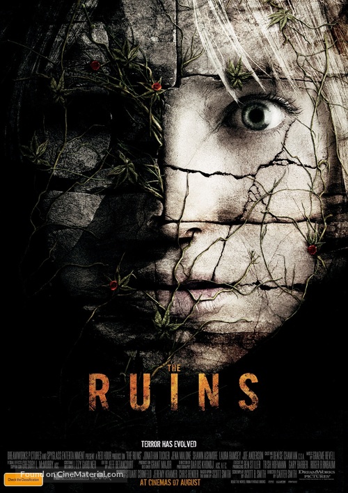 The Ruins - Australian Movie Poster