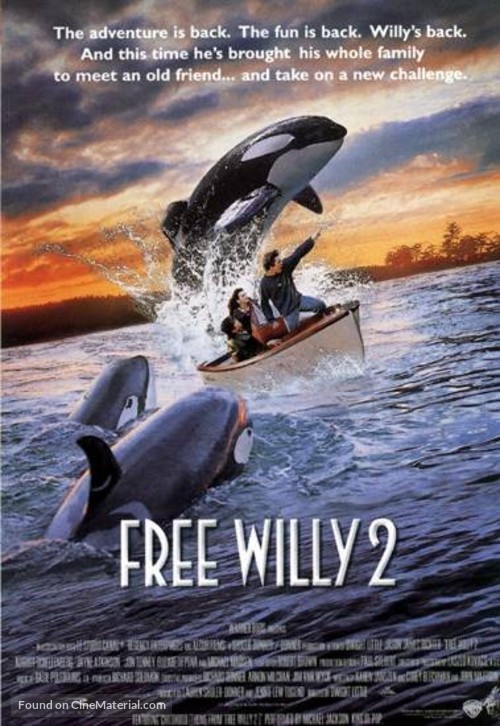 Free Willy 2: The Adventure Home - Movie Poster