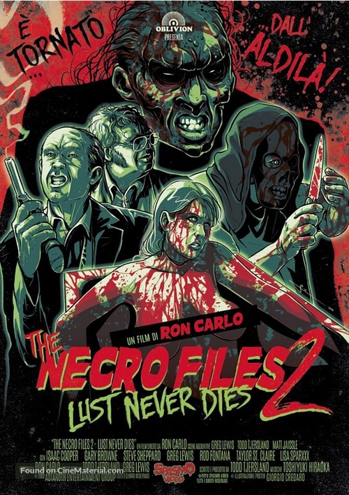 Necro Files 2 - Italian DVD movie cover