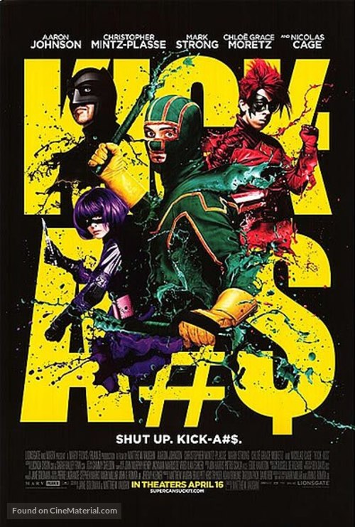 Kick-Ass - Singaporean Movie Poster