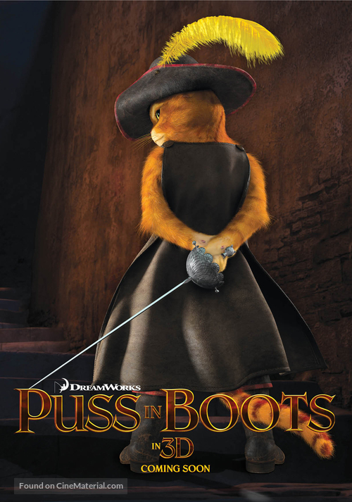 Puss in Boots (2011) movie poster