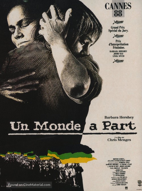 A World Apart - French Movie Poster