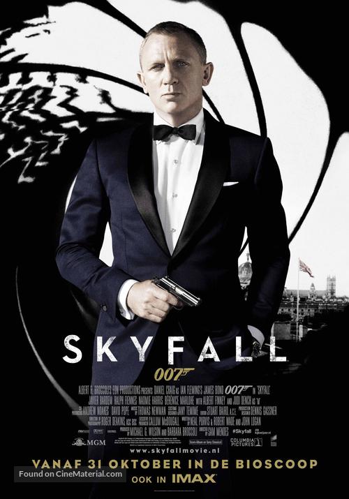 Skyfall - Dutch Movie Poster