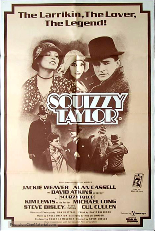 Squizzy Taylor - Australian Movie Poster