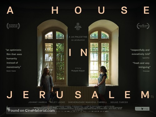 A House in Jerusalem - British Movie Poster