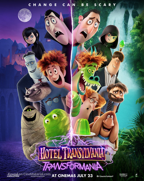 Hotel Transylvania: Transformania - British Movie Poster