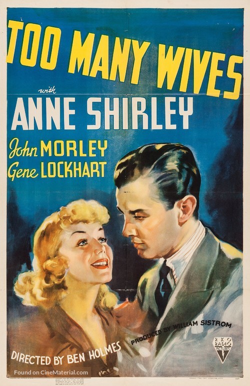 Too Many Wives - Movie Poster