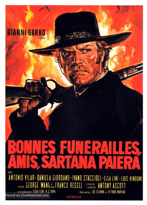 Buon funerale, amigos!... paga Sartana - French Movie Poster