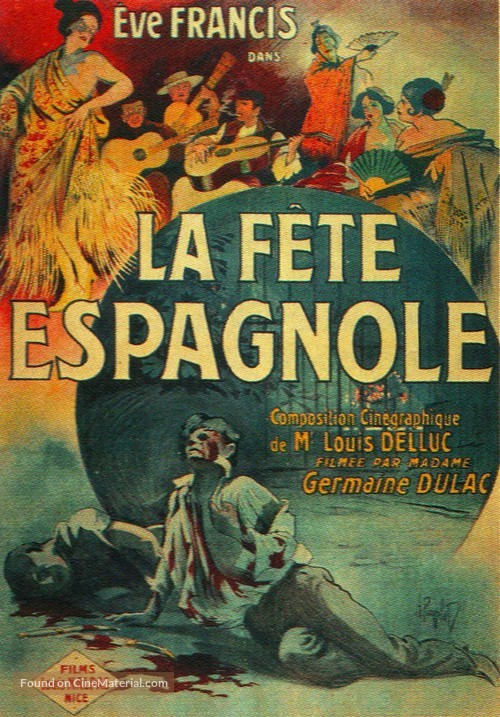 La f&ecirc;te espagnole - French Movie Poster