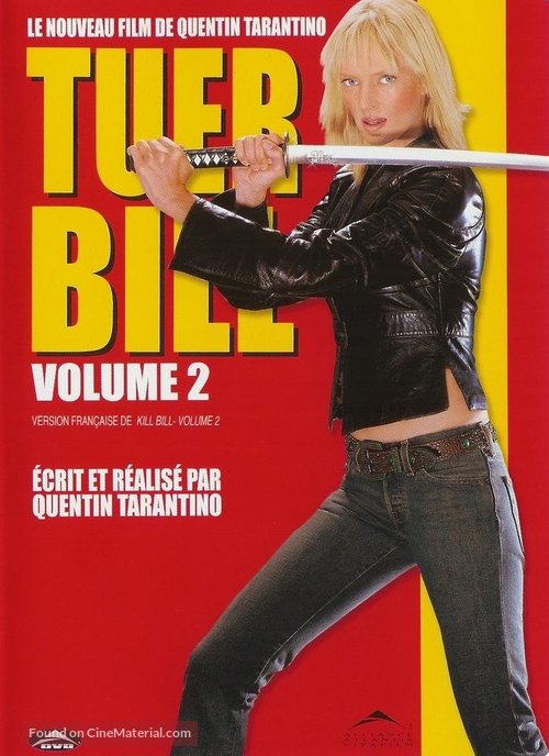 Kill Bill: Vol. 2 - French Movie Cover
