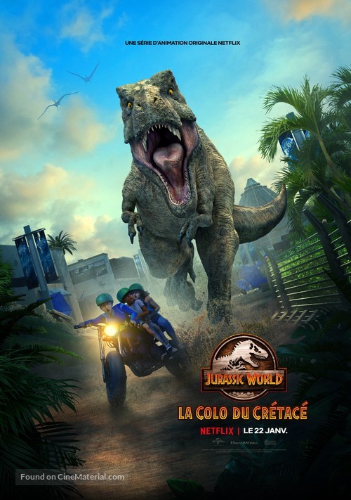&quot;Jurassic World: Camp Cretaceous&quot; - French Movie Poster