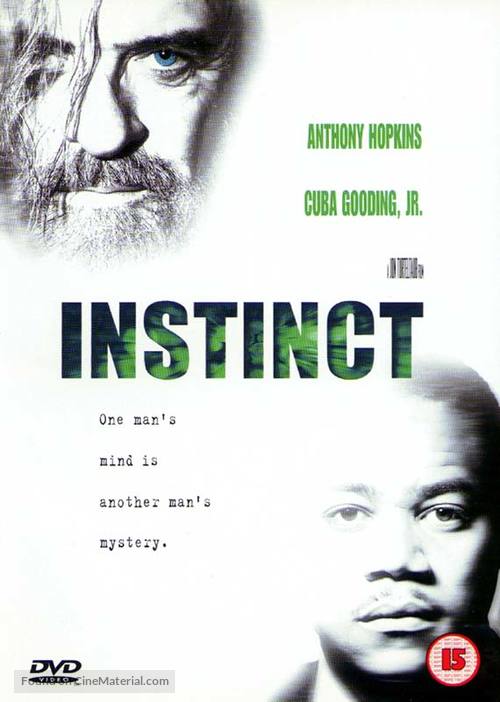 Instinct - British DVD movie cover