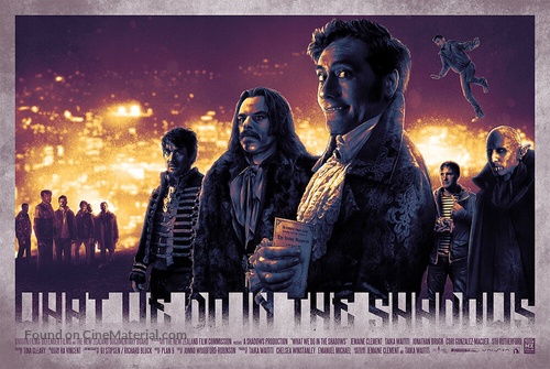 &quot;What We Do in the Shadows&quot; - poster