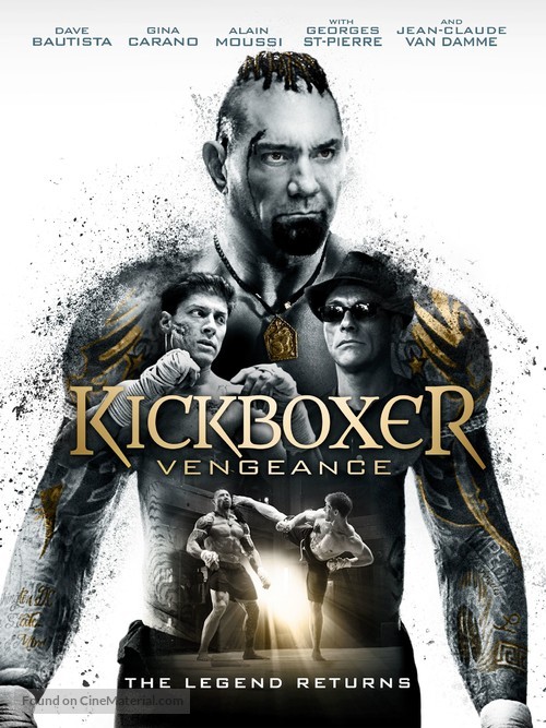 Kickboxer: Vengeance - British Movie Cover
