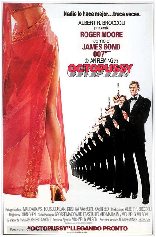 Octopussy - Argentinian Movie Poster
