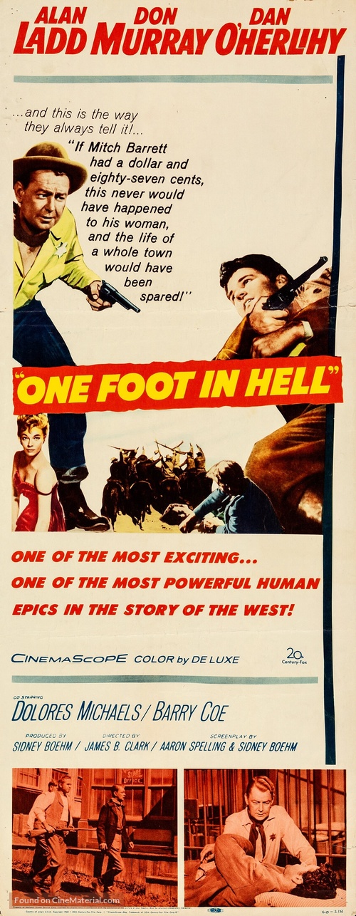 One Foot in Hell - Movie Poster