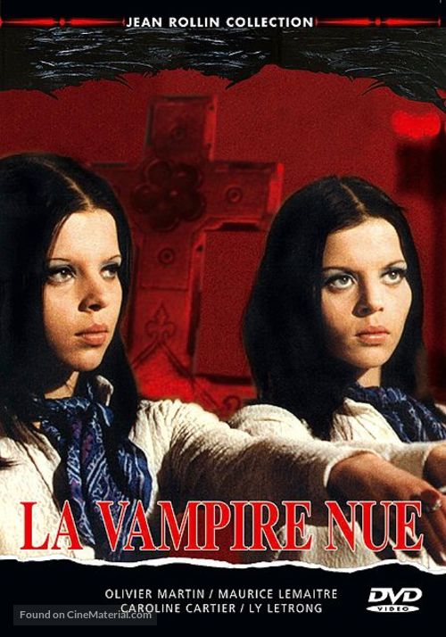 La vampire nue - French DVD movie cover