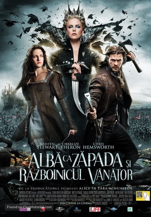 Snow White and the Huntsman - Romanian Movie Poster