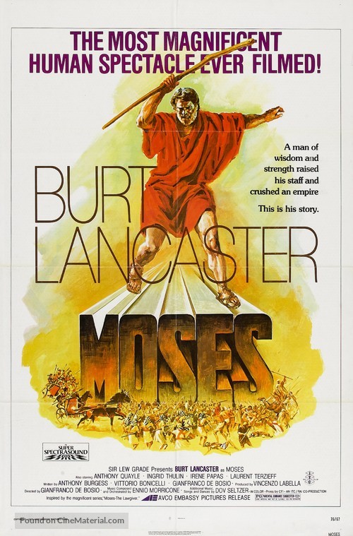 &quot;Moses the Lawgiver&quot; - Movie Poster