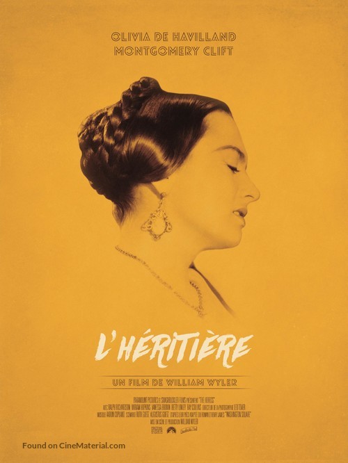 The Heiress - French Re-release movie poster