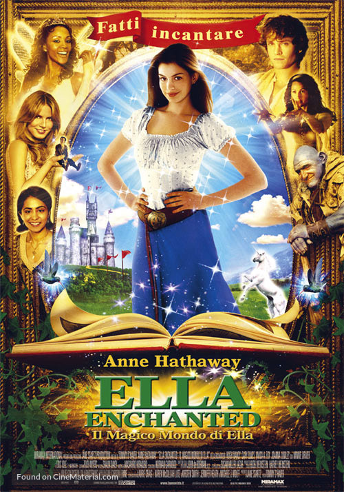Ella Enchanted - Italian Movie Poster