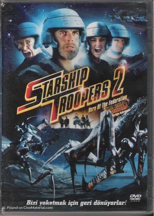 Starship Troopers 2 - Turkish DVD movie cover