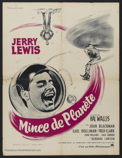 Visit to a Small Planet - French Movie Poster