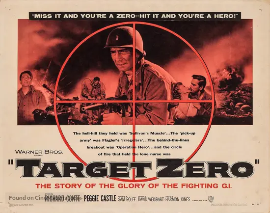 Target Zero (1955) movie poster