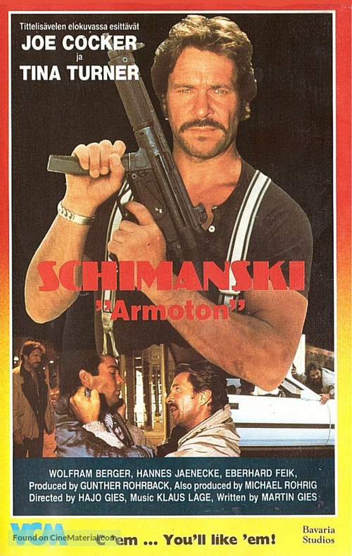 Zabou - Finnish VHS movie cover