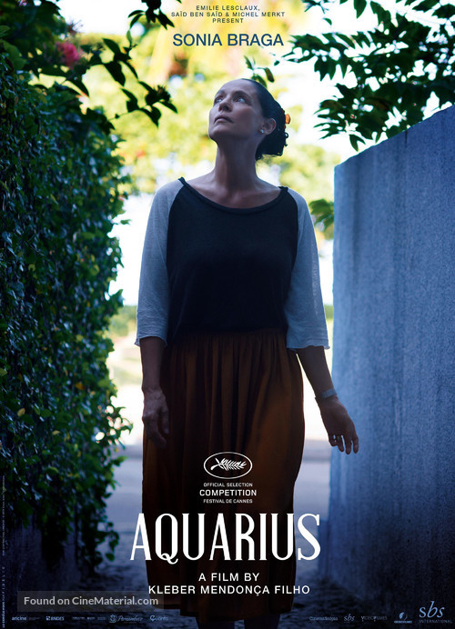 Aquarius - French Movie Poster