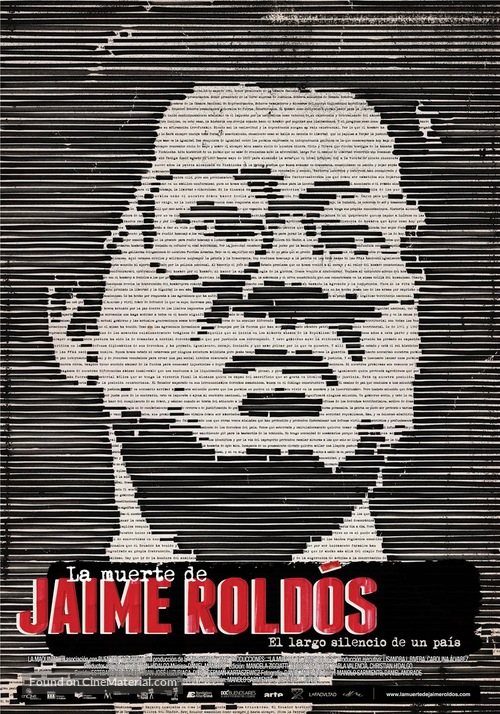 La muerte de Jaime Rold&oacute;s - Ecuadorian Movie Poster