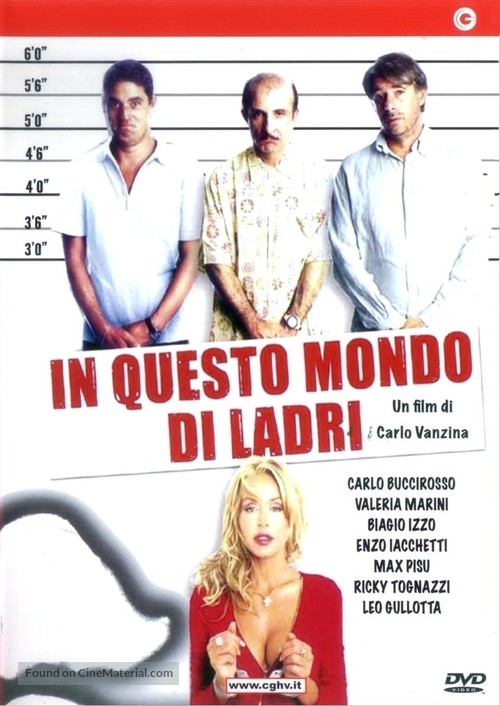 In questo mondo di ladri - Italian DVD movie cover