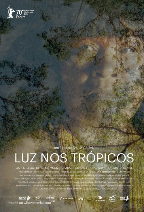 Luz nos Tr&oacute;picos - Brazilian Movie Poster